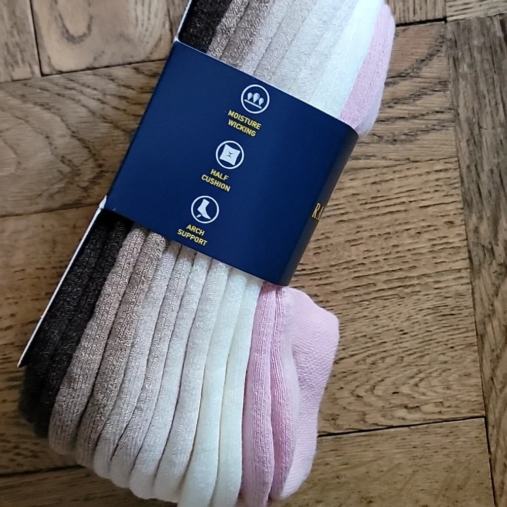Polo Ralph Lauren/6-Pk. Cushion Low-Cut Socks